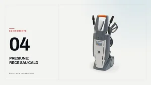 Aparat de curățat cu presiune cu apă rece Comet KL 2800 rpm, cu furtun și lance