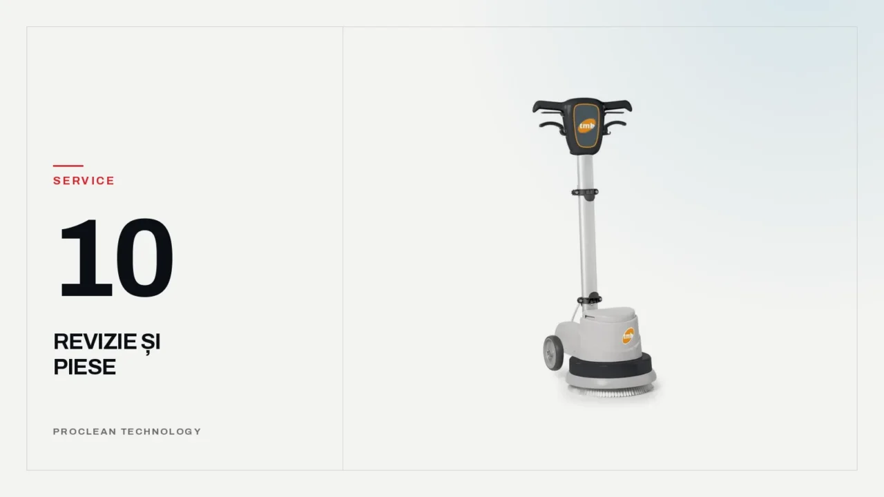 Monodisc profesional TMB TF 33, echipament care intră în programul de revizii periodice