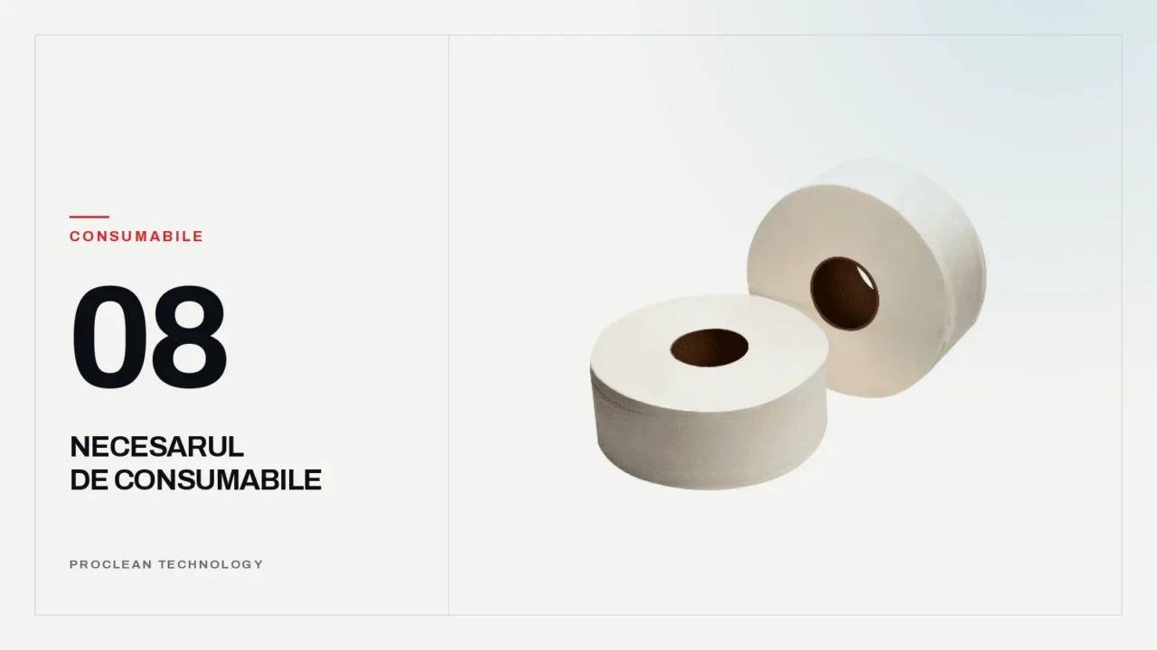 Două role de hârtie igienică Papernet Mini Jumbo de 140 de metri