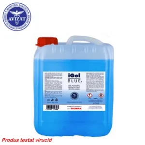 Dezinfectant virucid gel pentru mâini iGel Blue - 5 litri