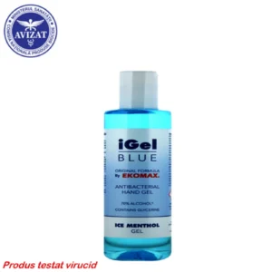 Dezinfectant virucid gel pentru mâini iGel Blue - 200 ml
