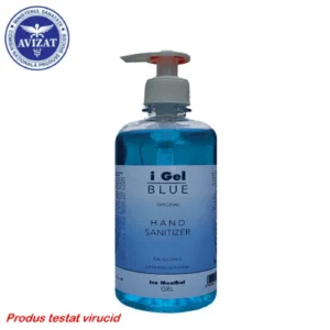 Dezinfectant virucid gel pentru mâini iGel Blue - 500 ml