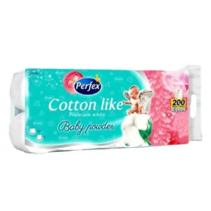 Hârtie igienică Perfex Baby Powder parfum - 3 str celuloza