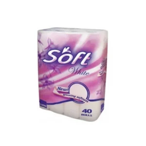 Hârtie igienică Sano Soft White 40 role - 2 str celuloza