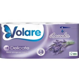 Hârtie igienică Volare Levander - 3 str  celuloza