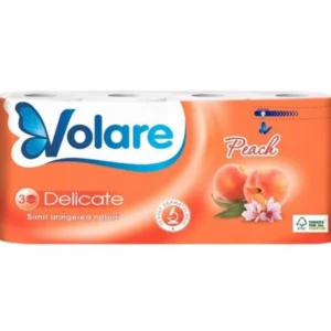 Hârtie igienică Volare Peach - 3 str  celuloza