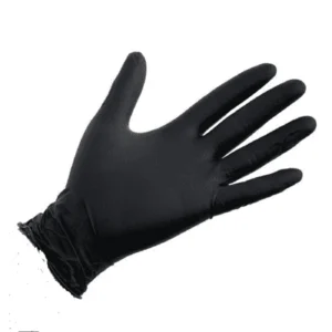 Mănuși nitril nepudrate culoare neagra  - 100 buc/cutie