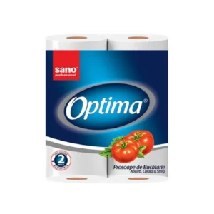 Rolă prosop hârtie Sano Optima Soft White - 2 role