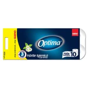 Hârtie igienică Sano Paper Optima 10 role -  3 str  celuloza